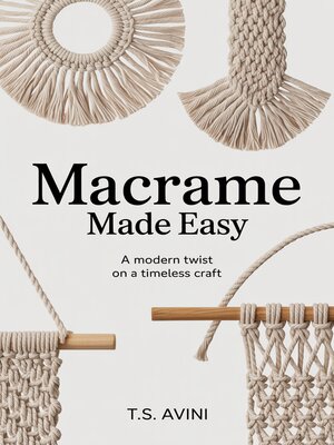 cover image of Macrame Made Easy